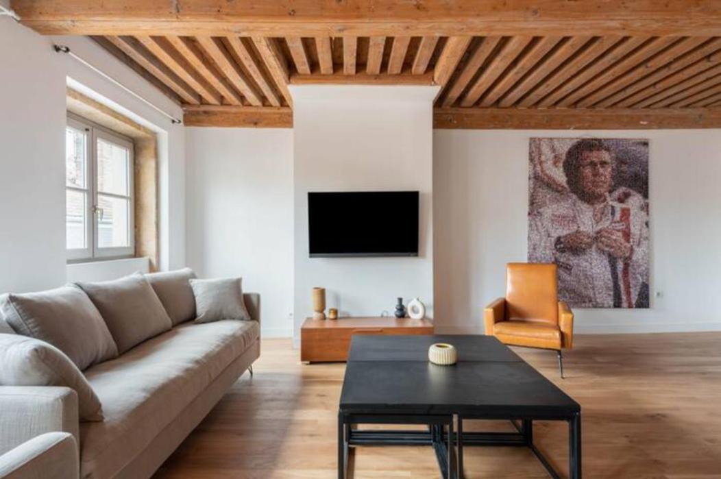Apartamento Nocnoc - L'Etage De Cordeliers Lyon Exterior foto