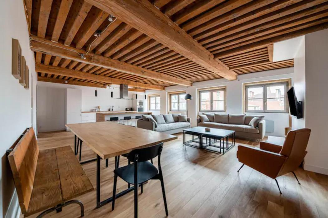 Apartamento Nocnoc - L'Etage De Cordeliers Lyon Exterior foto